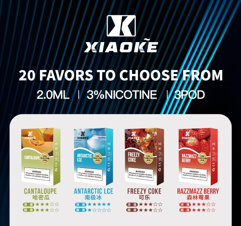 XIAOKE 梟客一代煙彈 通用 RELX 悅刻一代主機｜穩定口感霧化彈 - 電子煙潮流商城