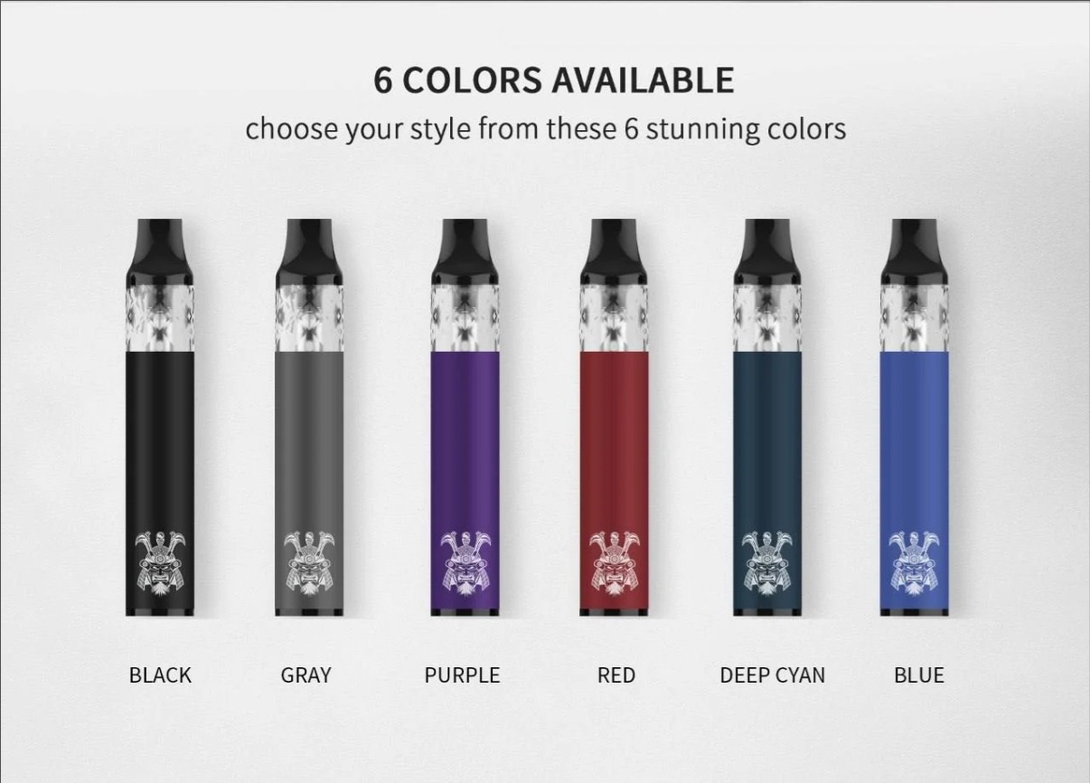 DISPOSABLE BARS 將軍 S1 拋棄式主機｜支持多次注油｜耐用便捷 - 電子煙潮流商城