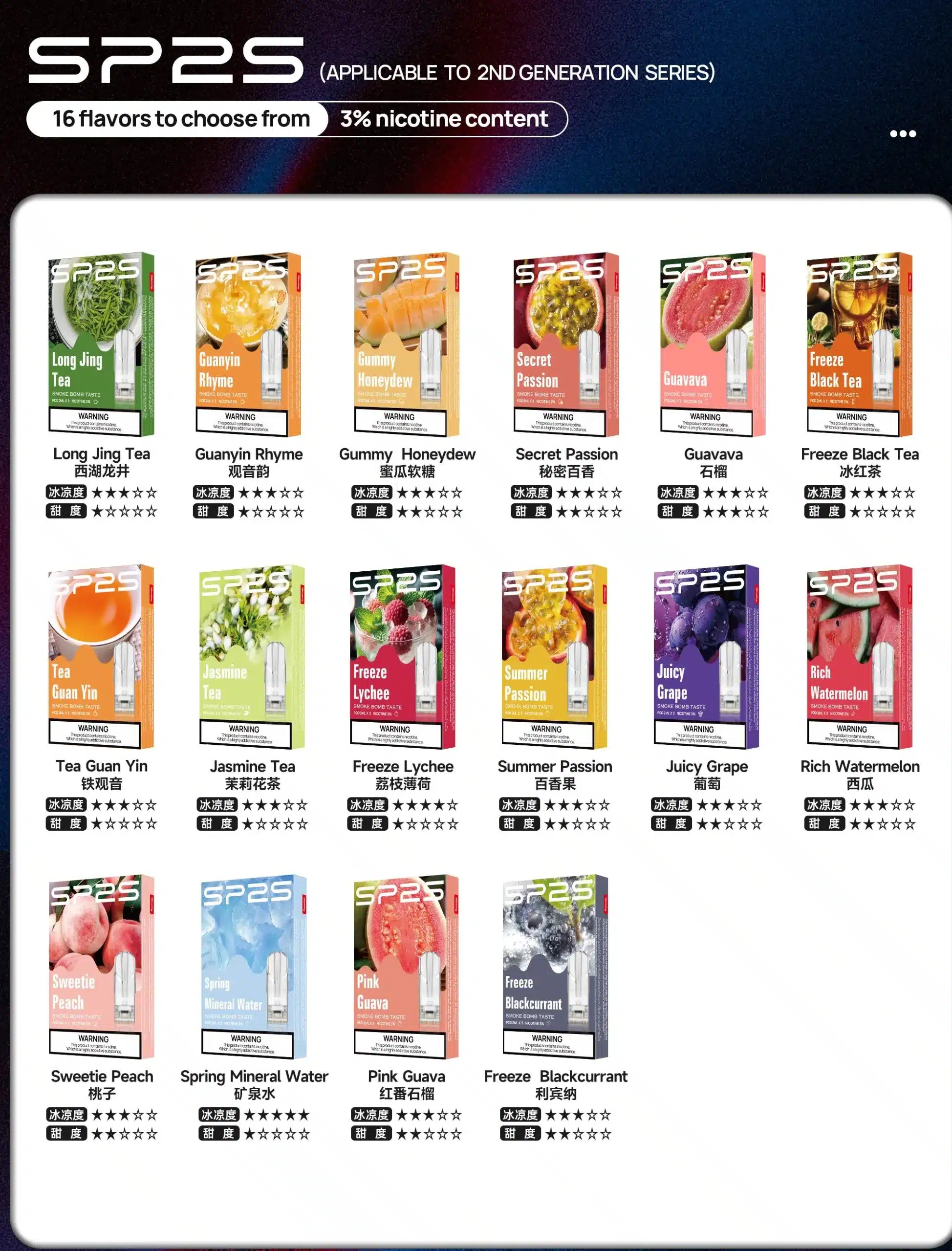 SP2煙彈 國際版霧化彈