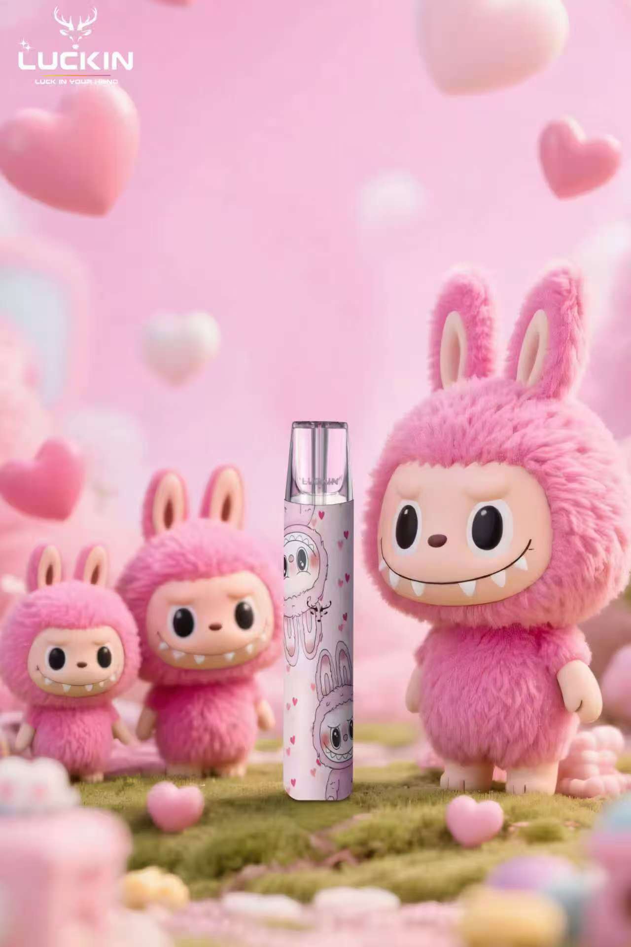 Luckin 幸運主機｜Labubu 聯名款｜幸運煙桿｜全新上市｜台灣現貨 - 電子煙潮流商城