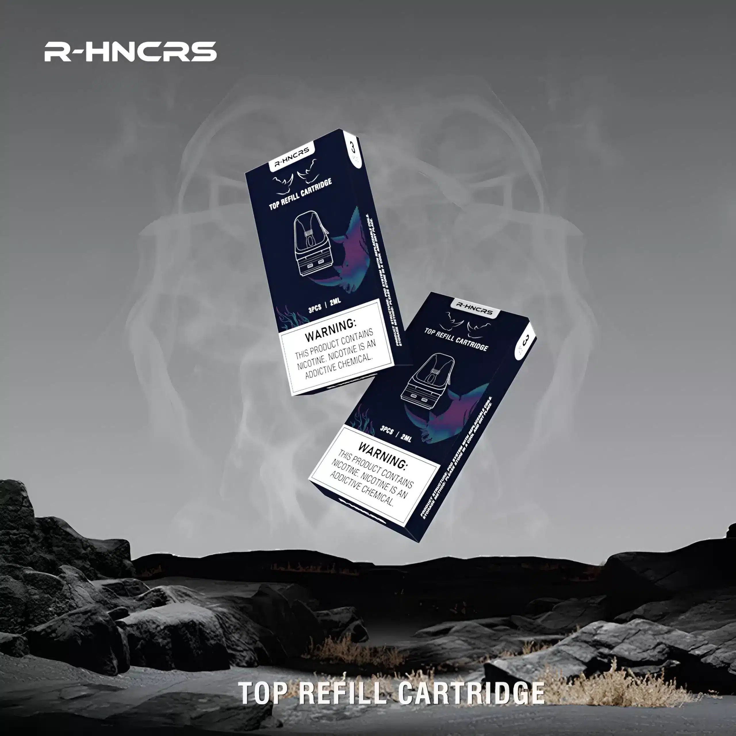 REFILLABLE 空彈｜R-HNCRS犀牛｜適配小蠻牛與OXXVA XLIM全系列 - 電子煙潮流商城