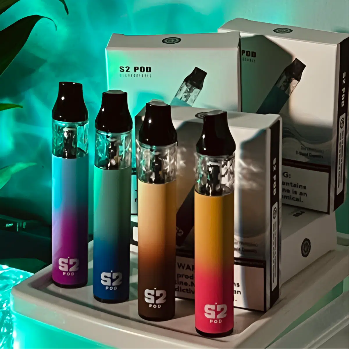 S2 POD 將軍小煙主機 0.8Ω 可注油空彈